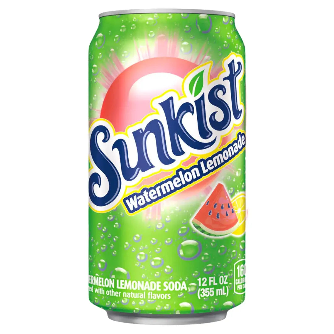 Sunkist Watermelon Lemonade 355ml Kingcans ⦁ Sweets And Drinks Aus