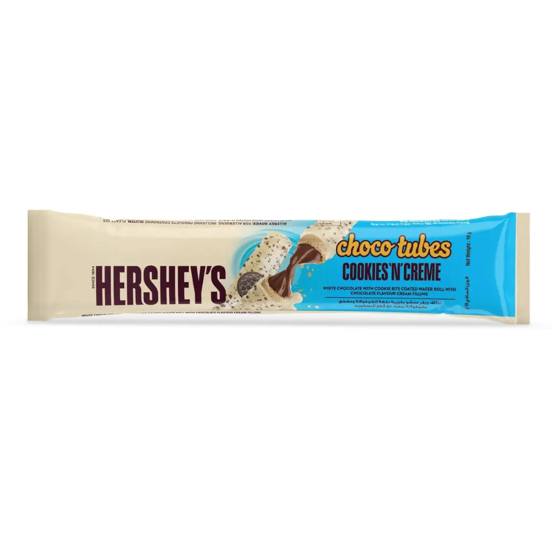 Hershey's Choco Tubes Cookies N' Cream 25g Product vendor