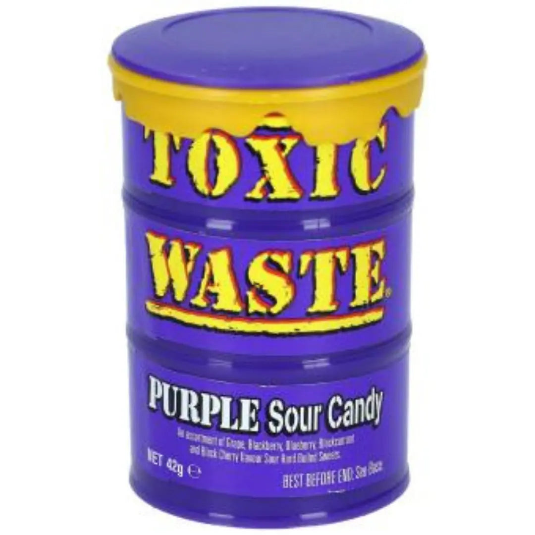 Toxic Waste Purple Sour Candy Drum 42g Product vendor