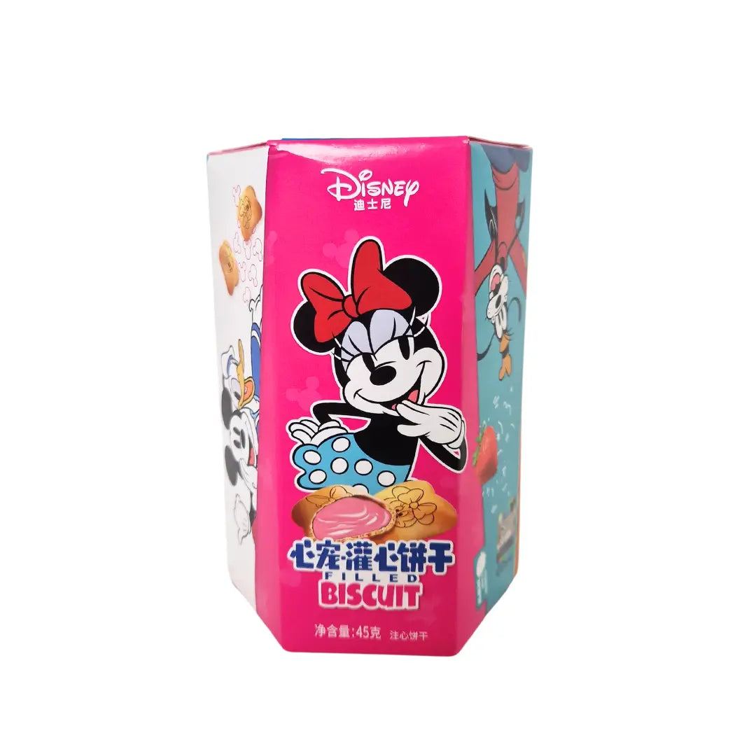 Disney Filled Biscuit Strawberry Asia 45g Product vendor