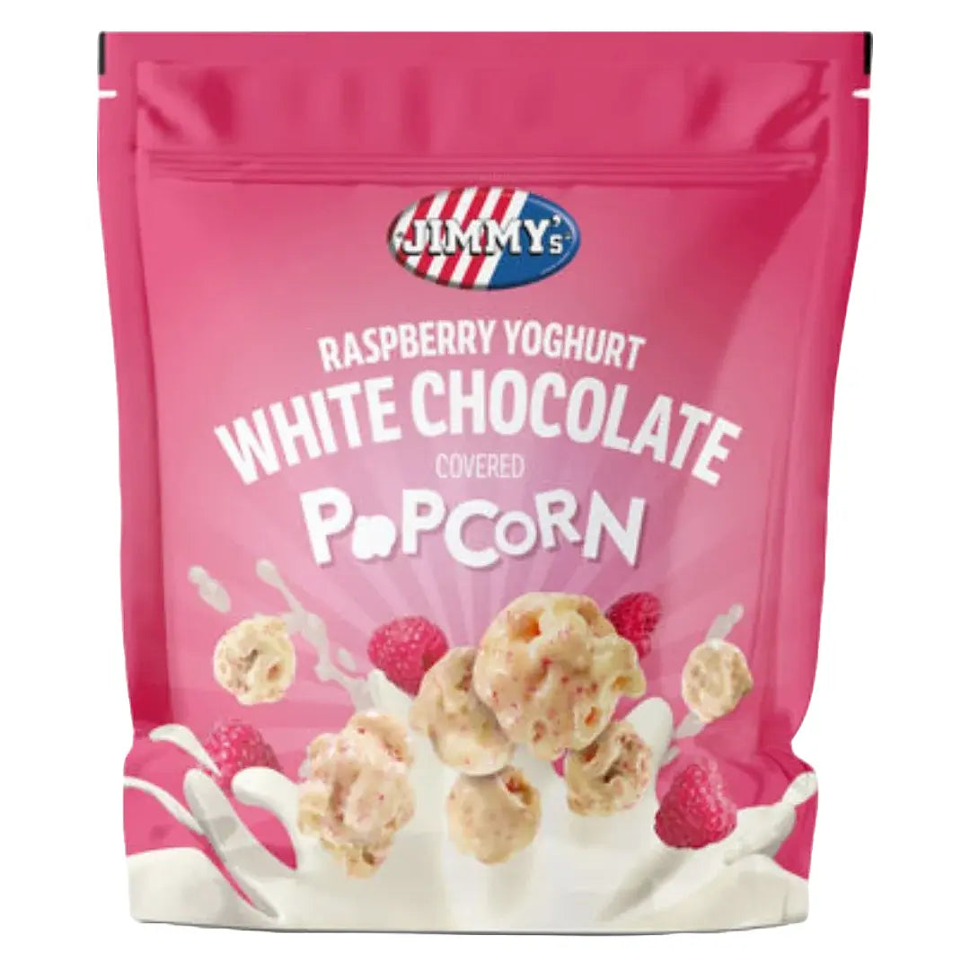 Jimmy's White Chocolate Popcorn White 120g Product vendor