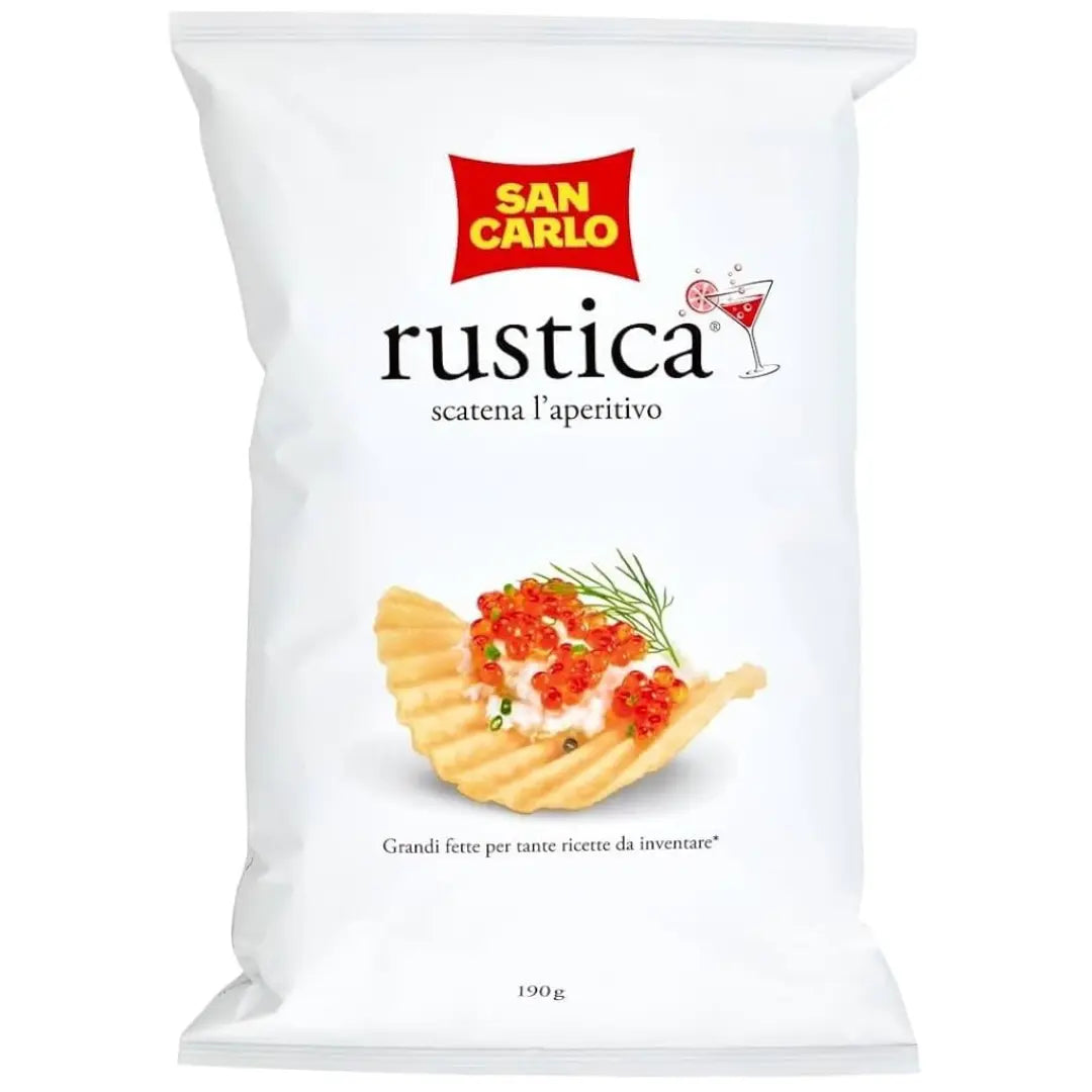 San Carlo Rustica Chips 190g MHD 25.11.24 Product vendor