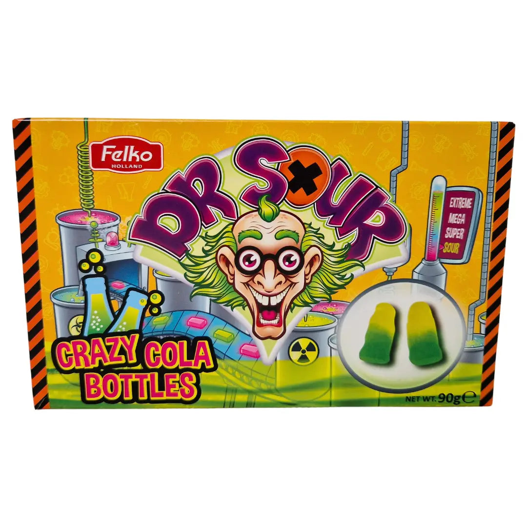 Dr. Sour Crazy Cola Bottles 90g Product vendor