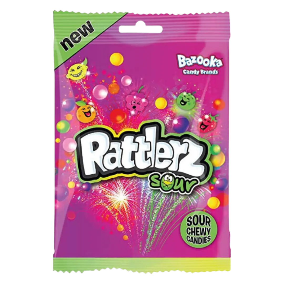 Bazooka Rattlerz Sour 120 g Product vendor