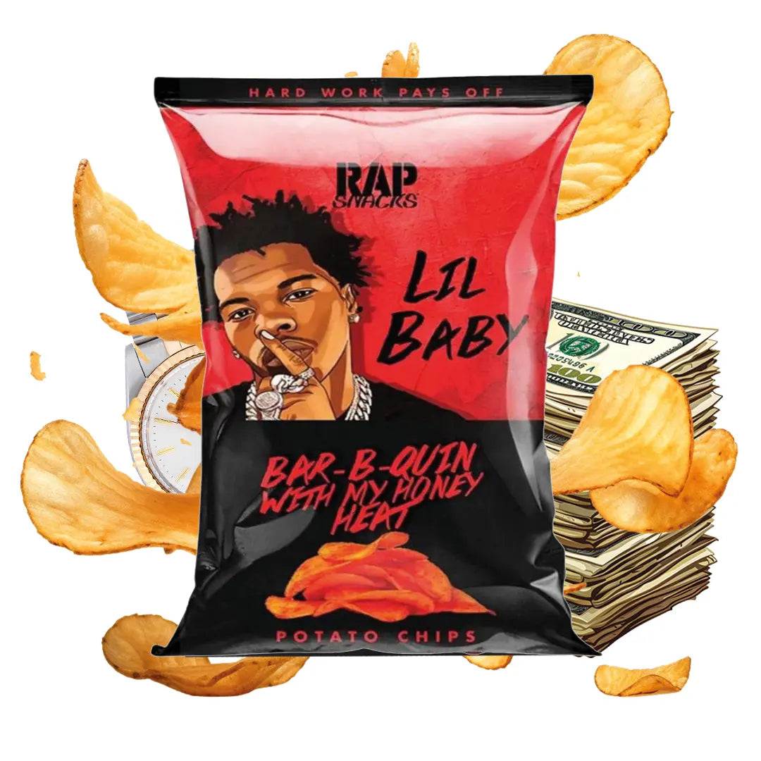 Rap Snacks Lil Baby BBQ Honey Heat Puffs 71g Product vendor