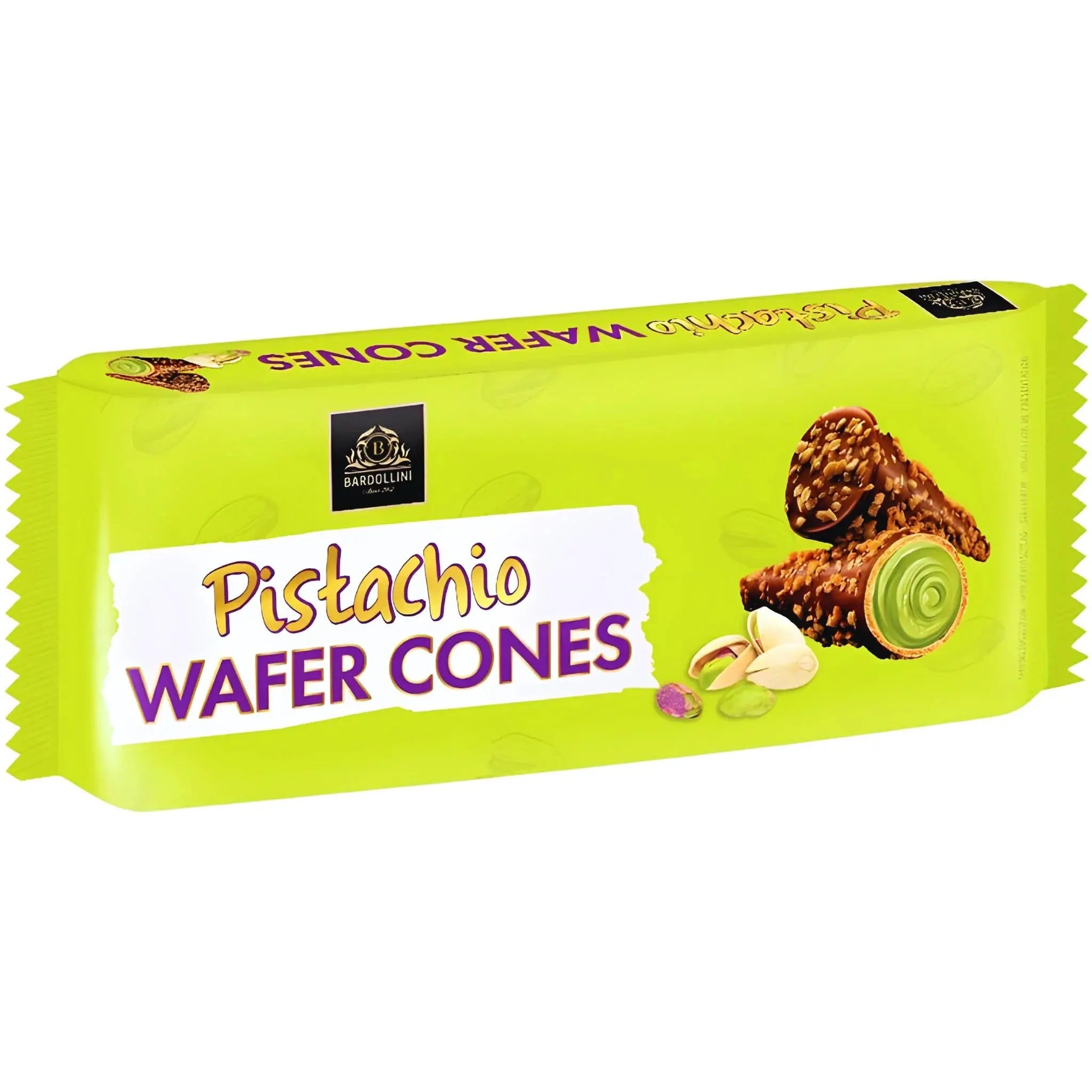 Bardollini Pistachio Wafer Cones 100g Product vendor