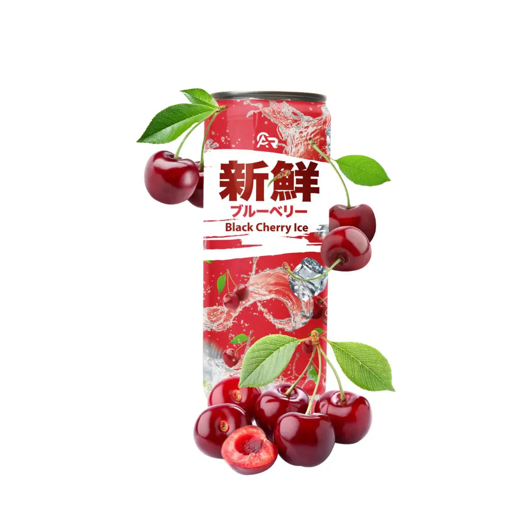 Fresh Asien Black Cherry Ice Sparkling 330ml Product vendor