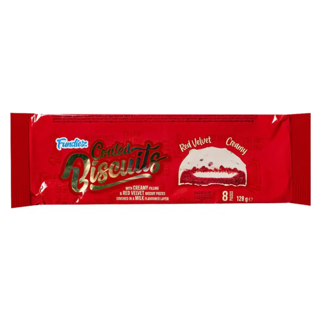 Fundiez Coated Biscuits Red Velvet 128g Product vendor