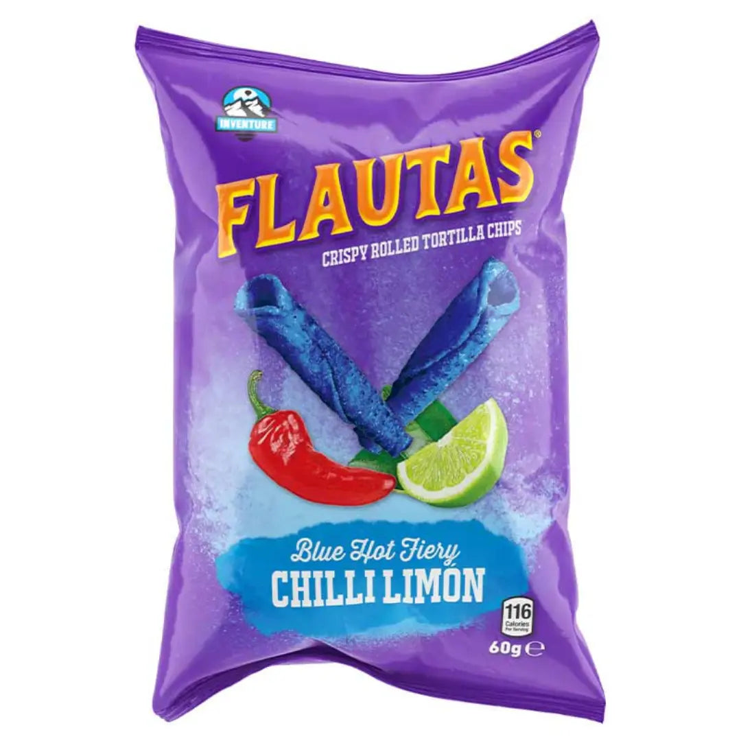 Flautas Blue Fiery Hot Chilli Lemon 60g Product vendor