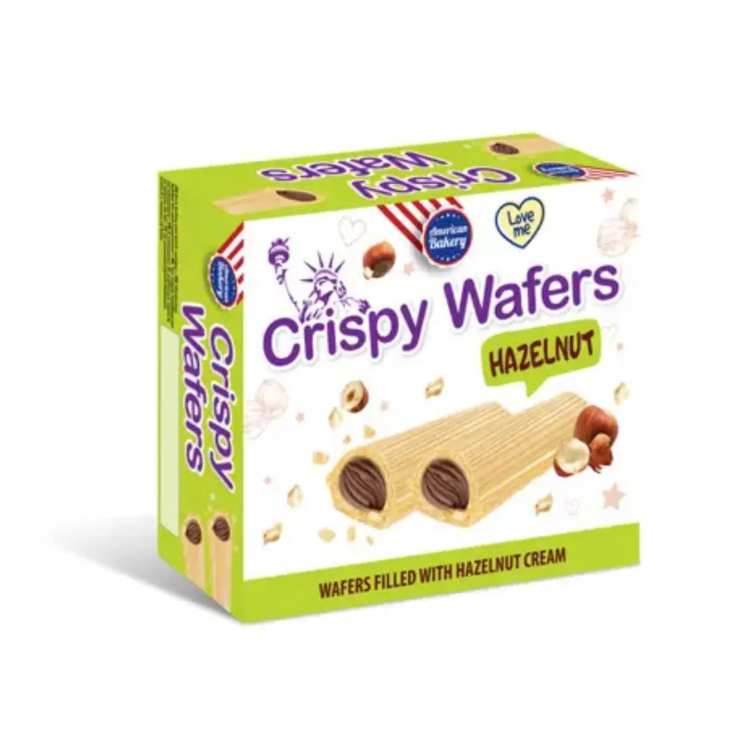 American Bakery Crispy Wafers Hazelnut 180g Product vendor