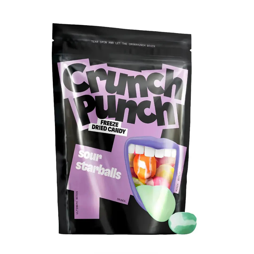 Crunch Punch Sour Starballs 50g Product vendor